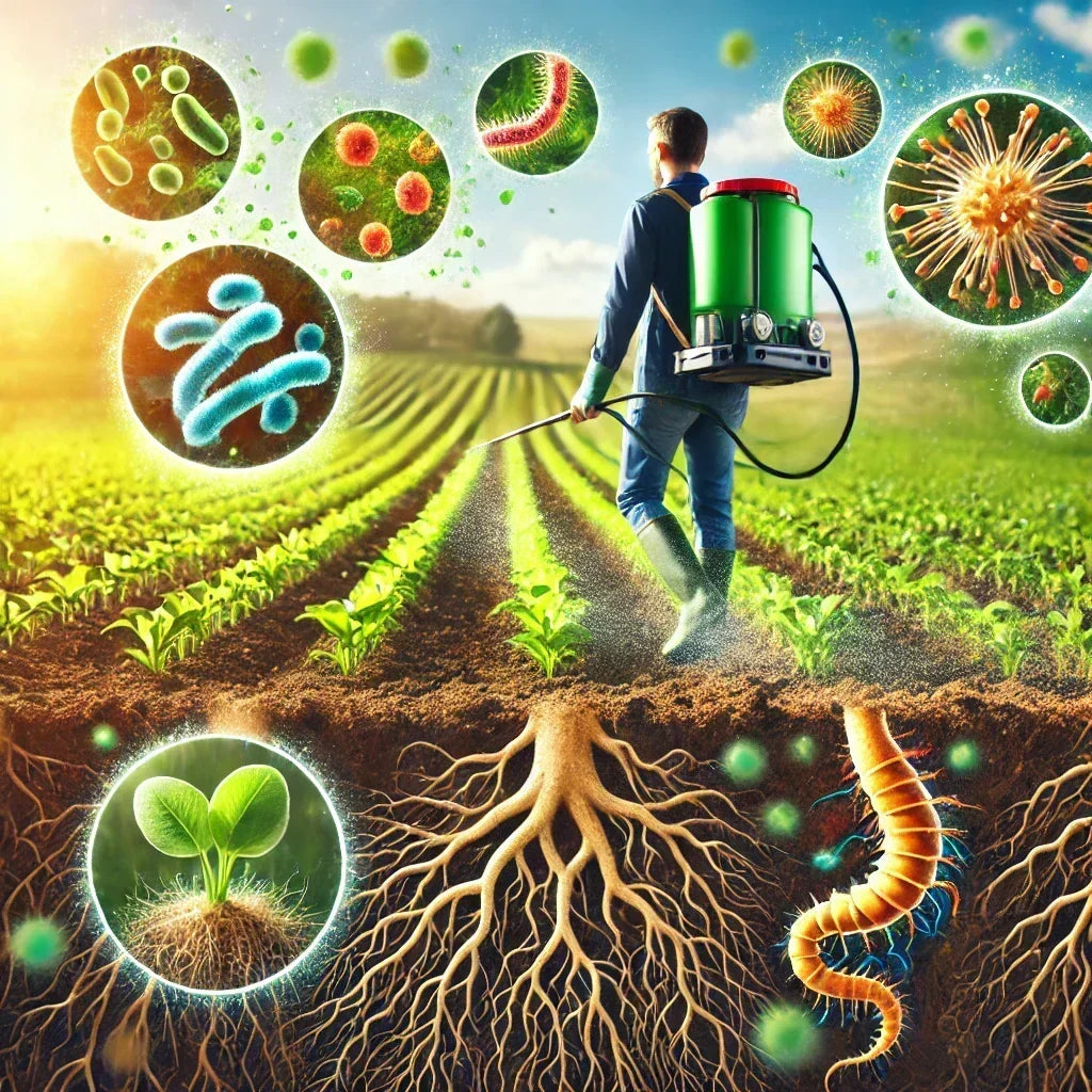 By integrating beneficial microbes into your farming routine, you reduce dependence on synthetic chemicals while increasing yields naturally.