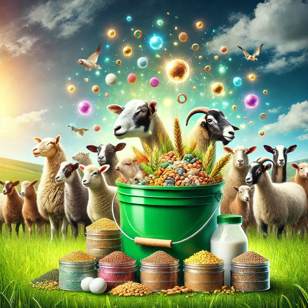Energy-boosting feed supplements are invaluable tools for maintaining the health and productivity of your sheep and goats. 