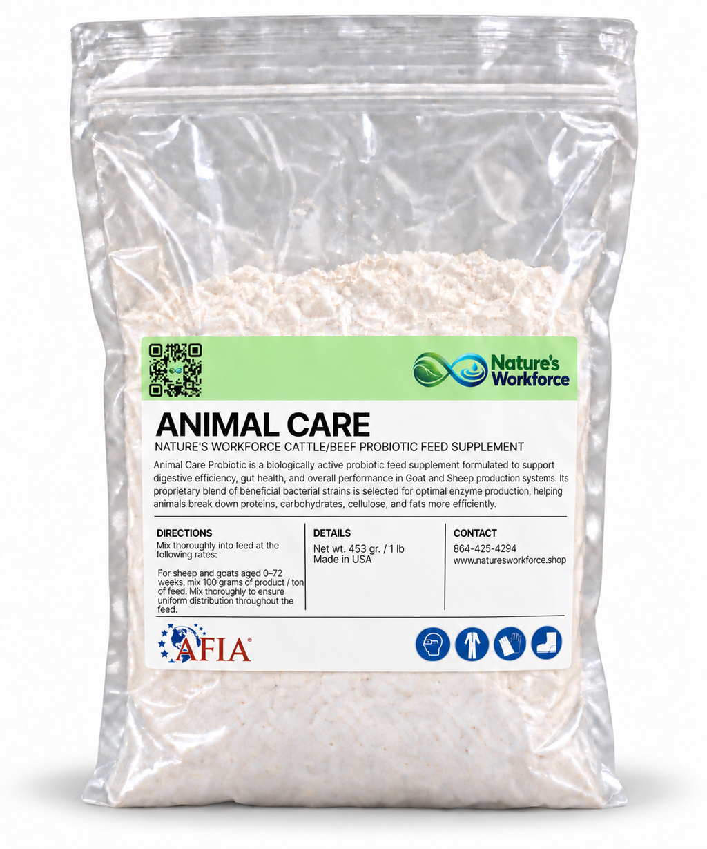 Nature's Workforce Goat & Sheep Probiotic Supplement
