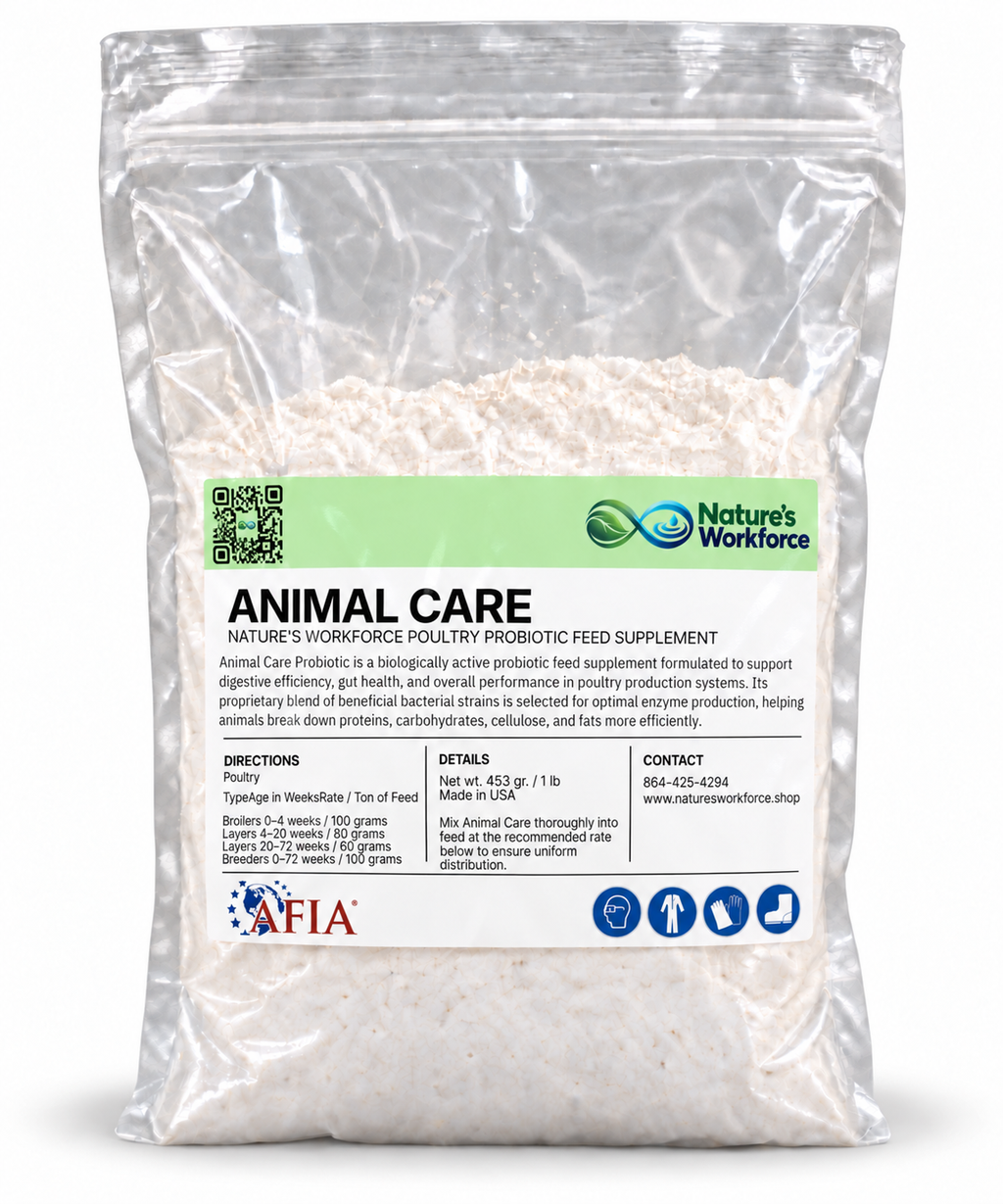 Nature's Workforce Poultry Probiotic Supplement